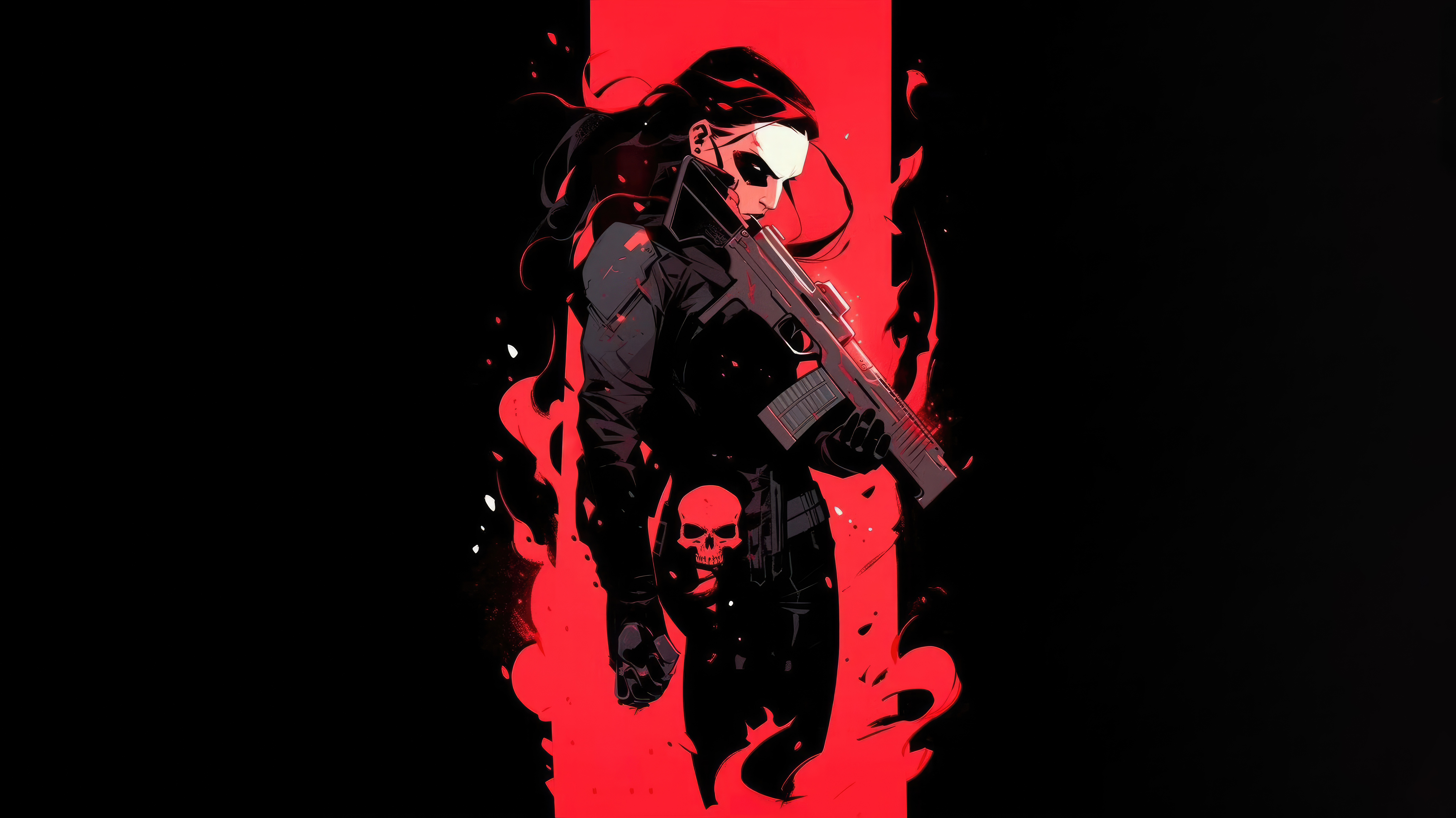 Lady Punisher 8k